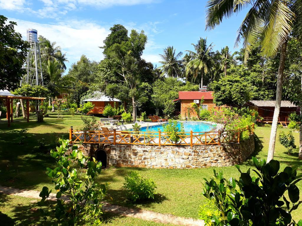 Phu Quoc Sen Lodge Bungalow Village Eksteriør bilde